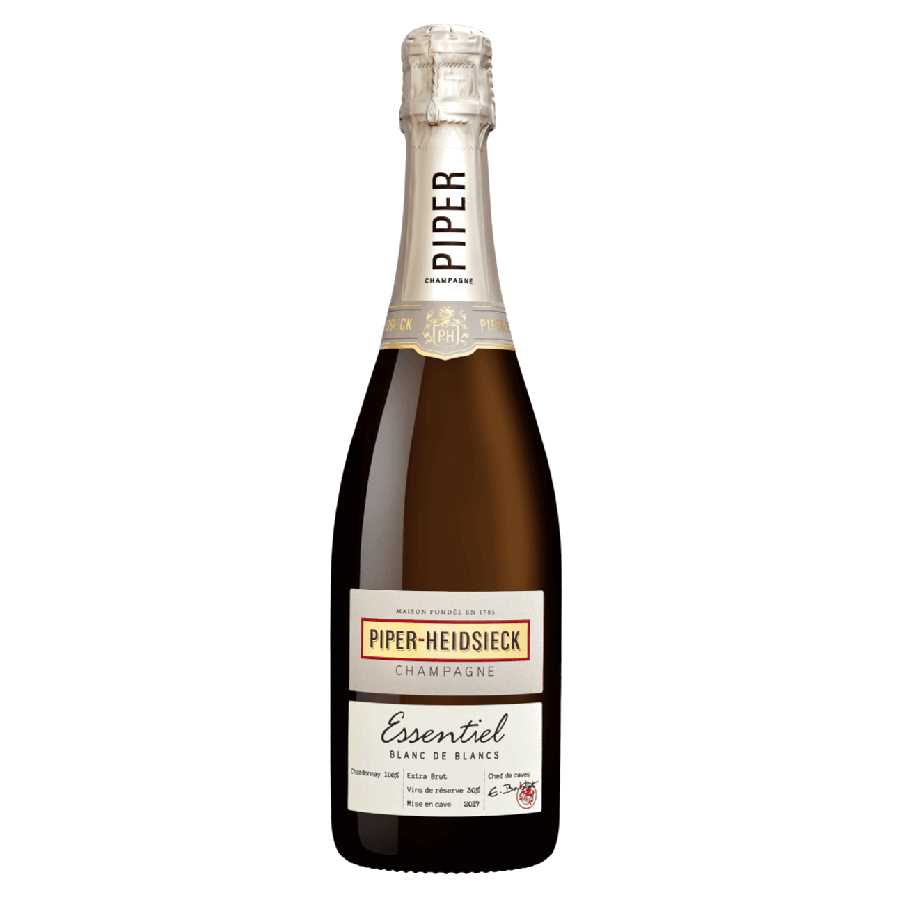 Piper Heidsieck Essentiel Blanc de Blancs NV (6 Bottles) Reims, France