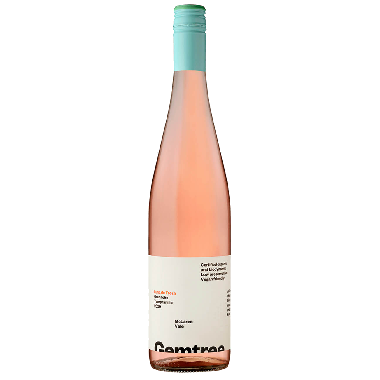 Gemtree Luna de Fresa Tempranillo Rosé 2024 (6 Bottles) McLaren Vale, SA