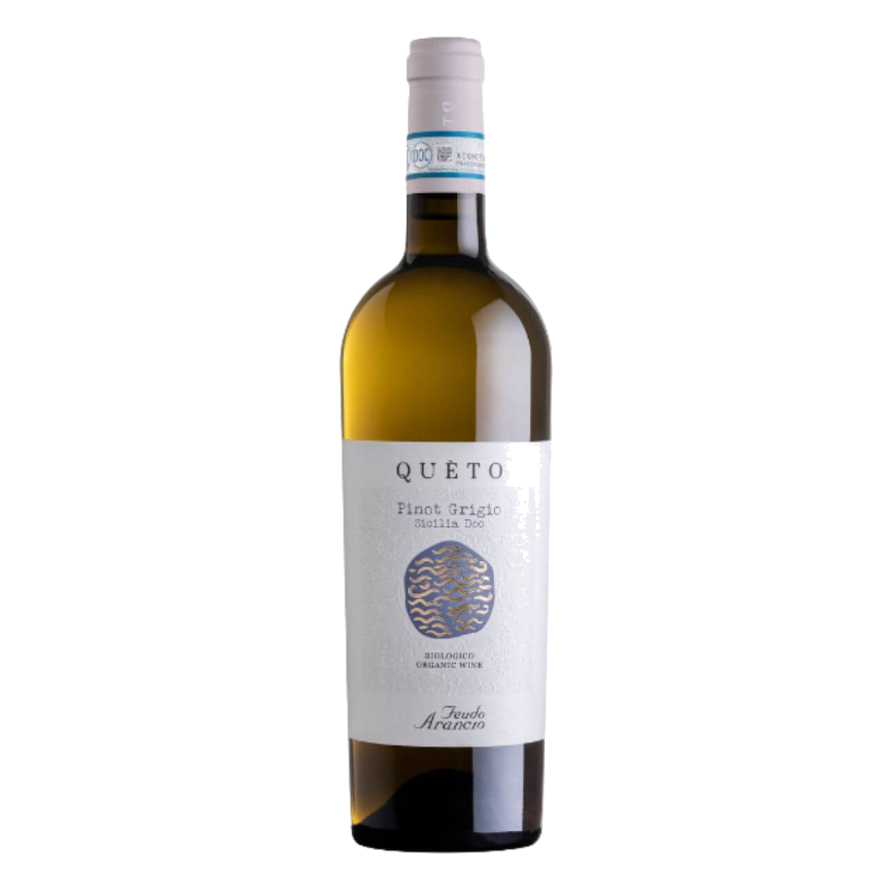 Feudo Arancio ‘Quéto’ Organic Pinot Grigio 2021 (6 Bottles) Sicily, Italy