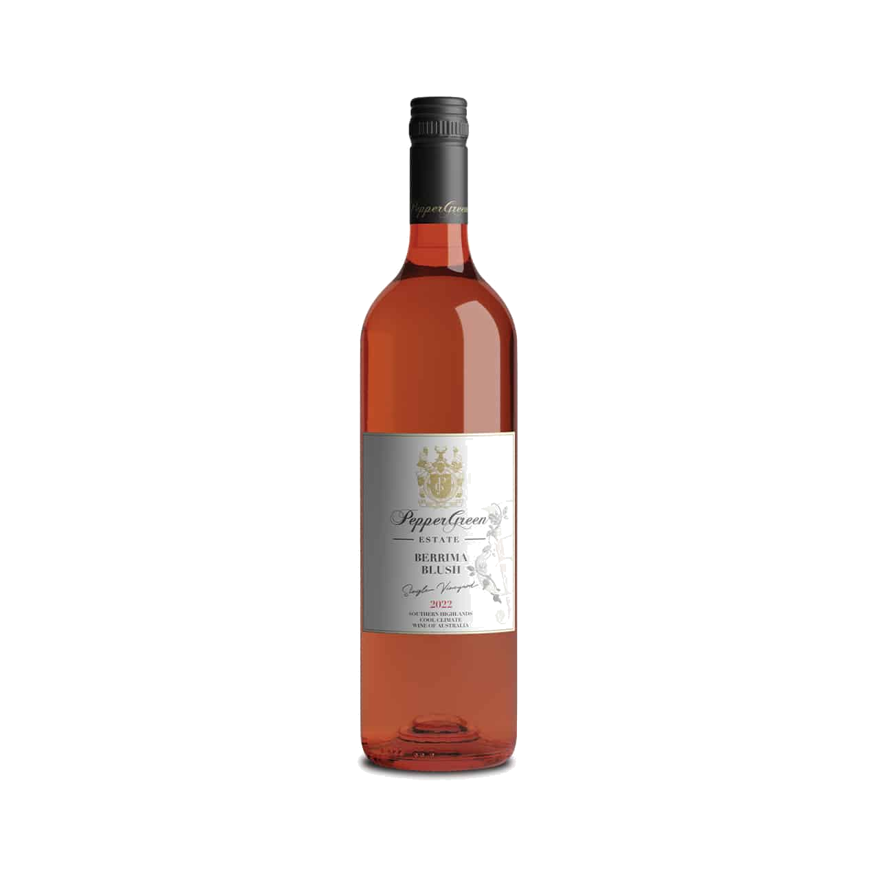 PepperGreen Estate Berrima Blush Rosé Single Vineyard 2022 (6 Bottles) Southern Highlands, NSW