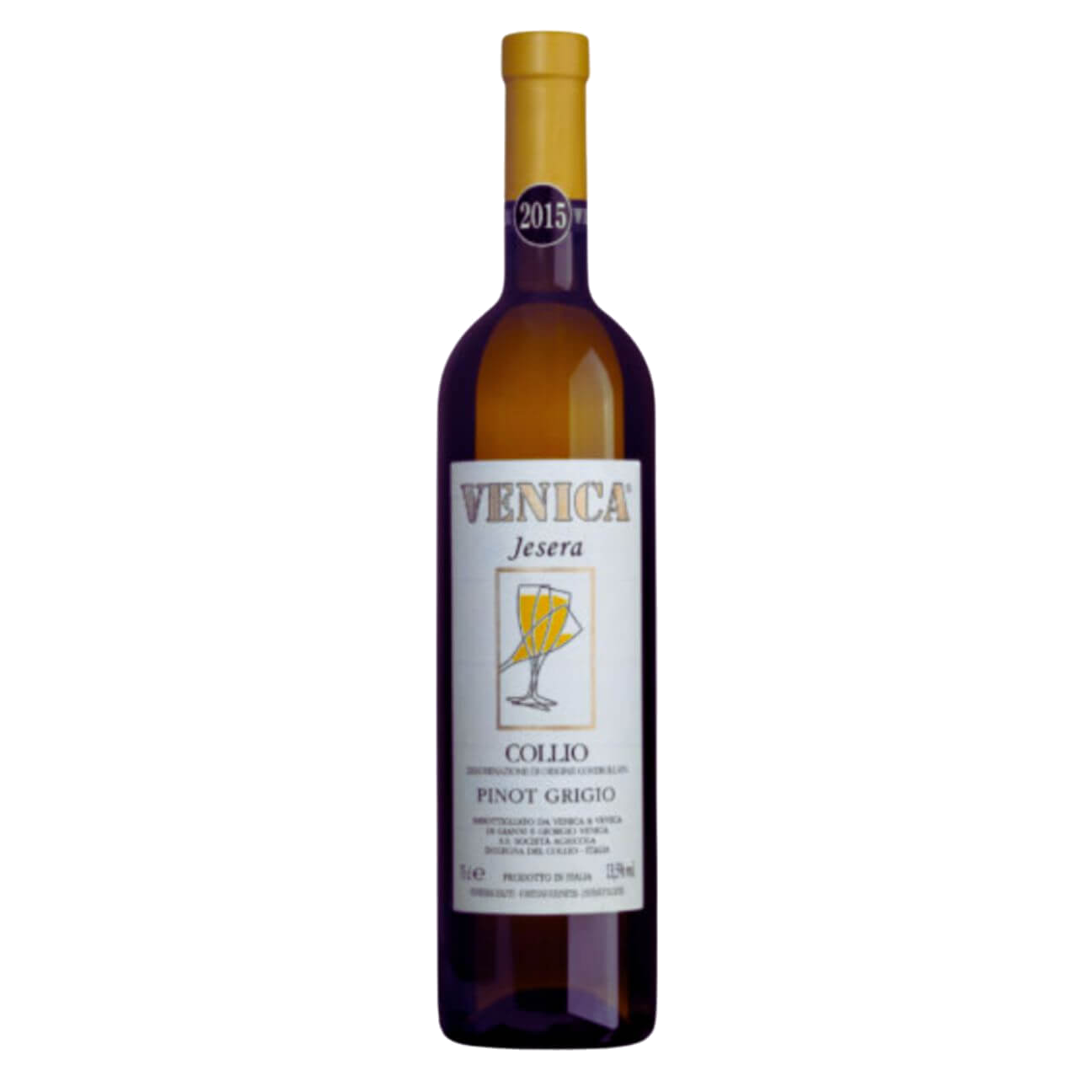 Venica & Venica Jesera Collio Pinot Grigio 2021 (6 Bottles) Friuli Venezia Giulia, Italy