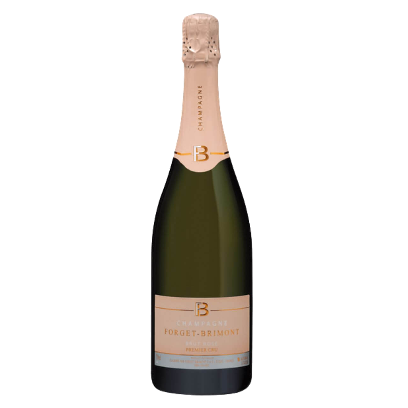 Forget-Brimont Premier Cru Brut Rosé NV (6 Bottles) Champagne, France