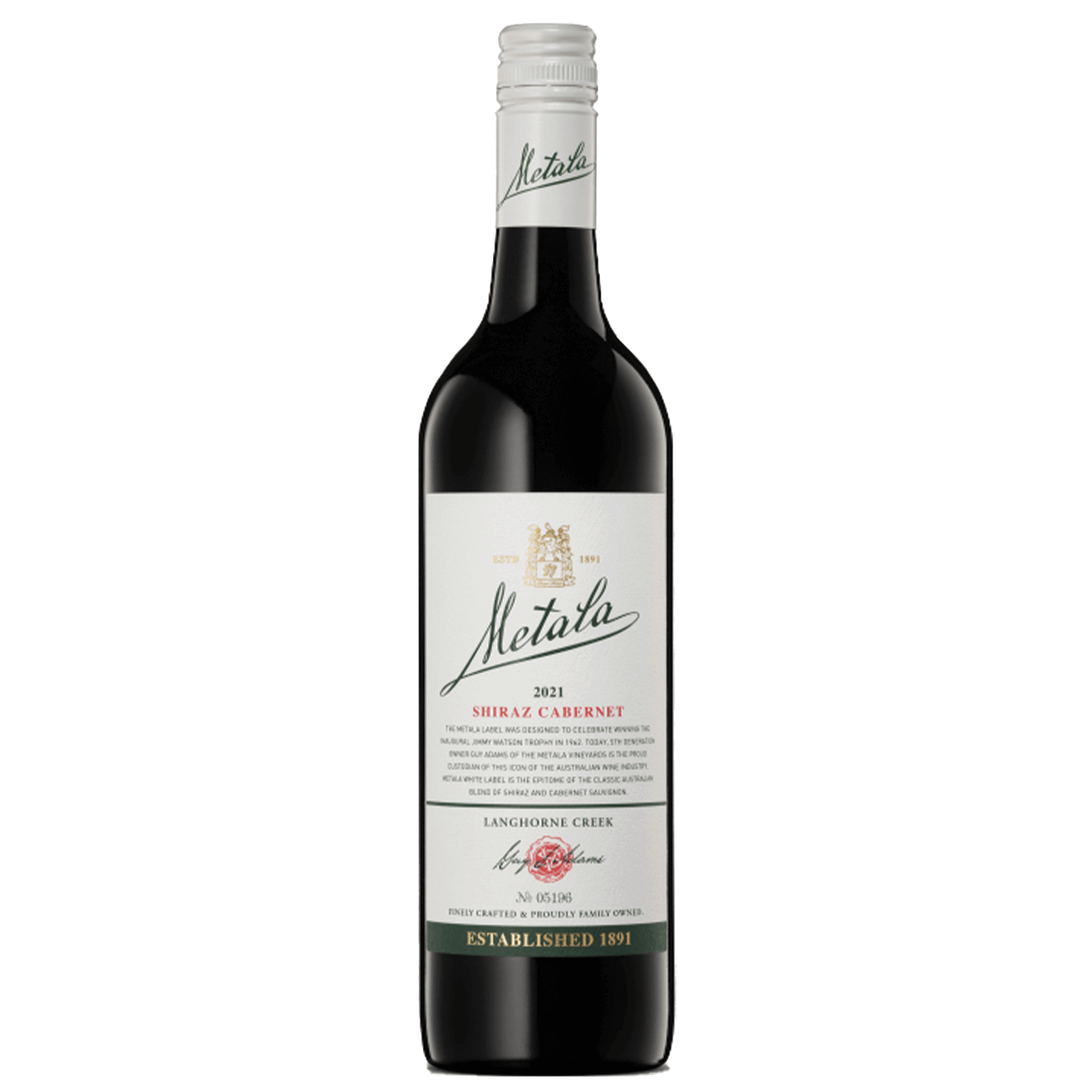Metala Shiraz Cabernet 2023 (6 Bottles) Langhorne Creek, SA