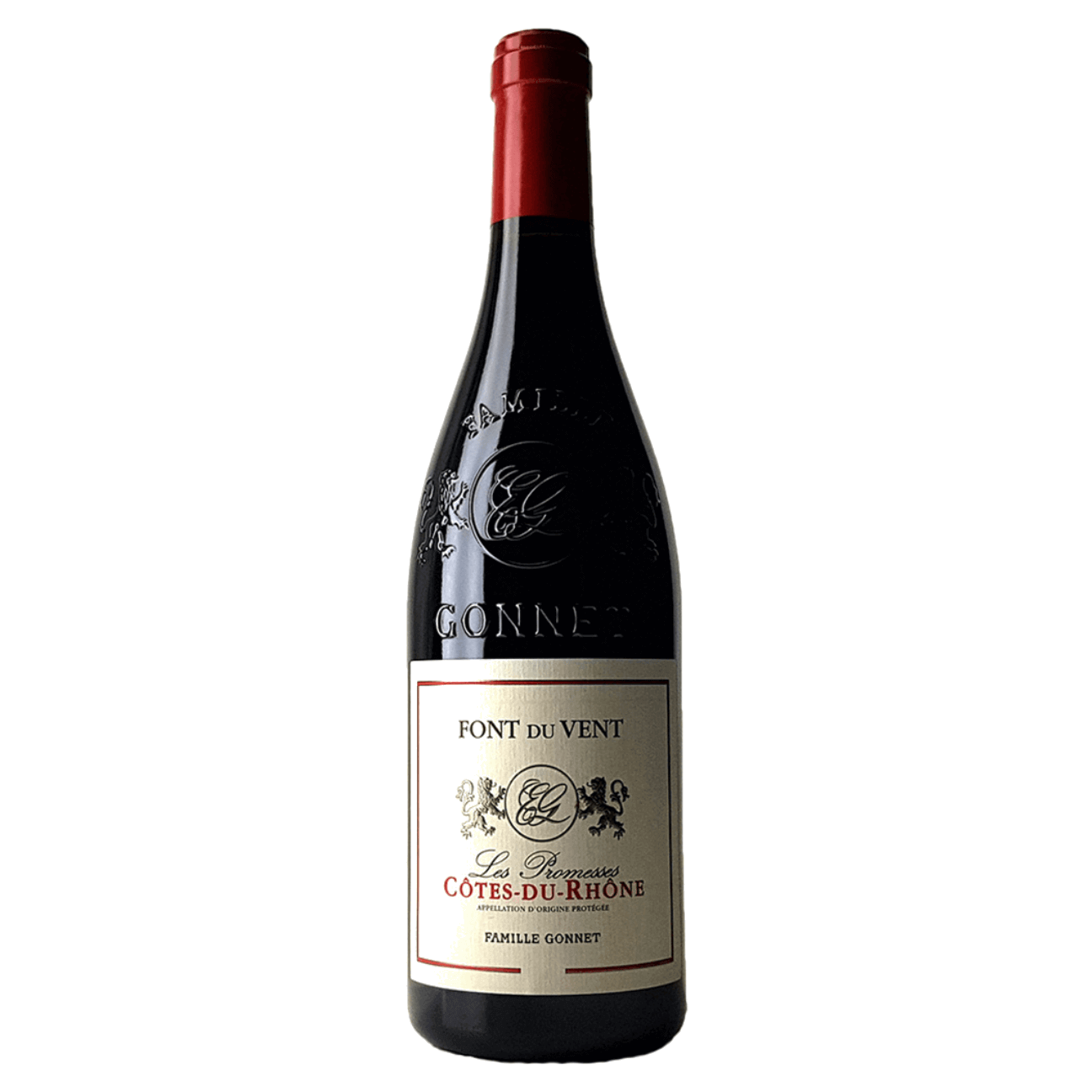 Font du Vent 'Les Promesses' Cotes du Rhone Rouge 2023 (12 Bottles) Rhône Valley, France