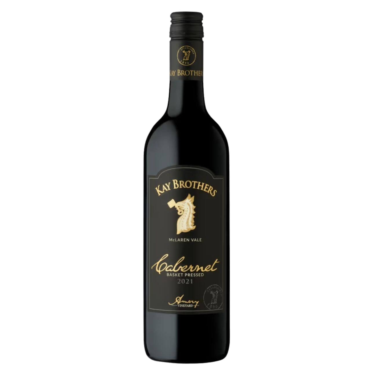 Kay Brothers Basket Pressed Cabernet Sauvignon 2021 (12 Bottles) McLaren Vale, SA