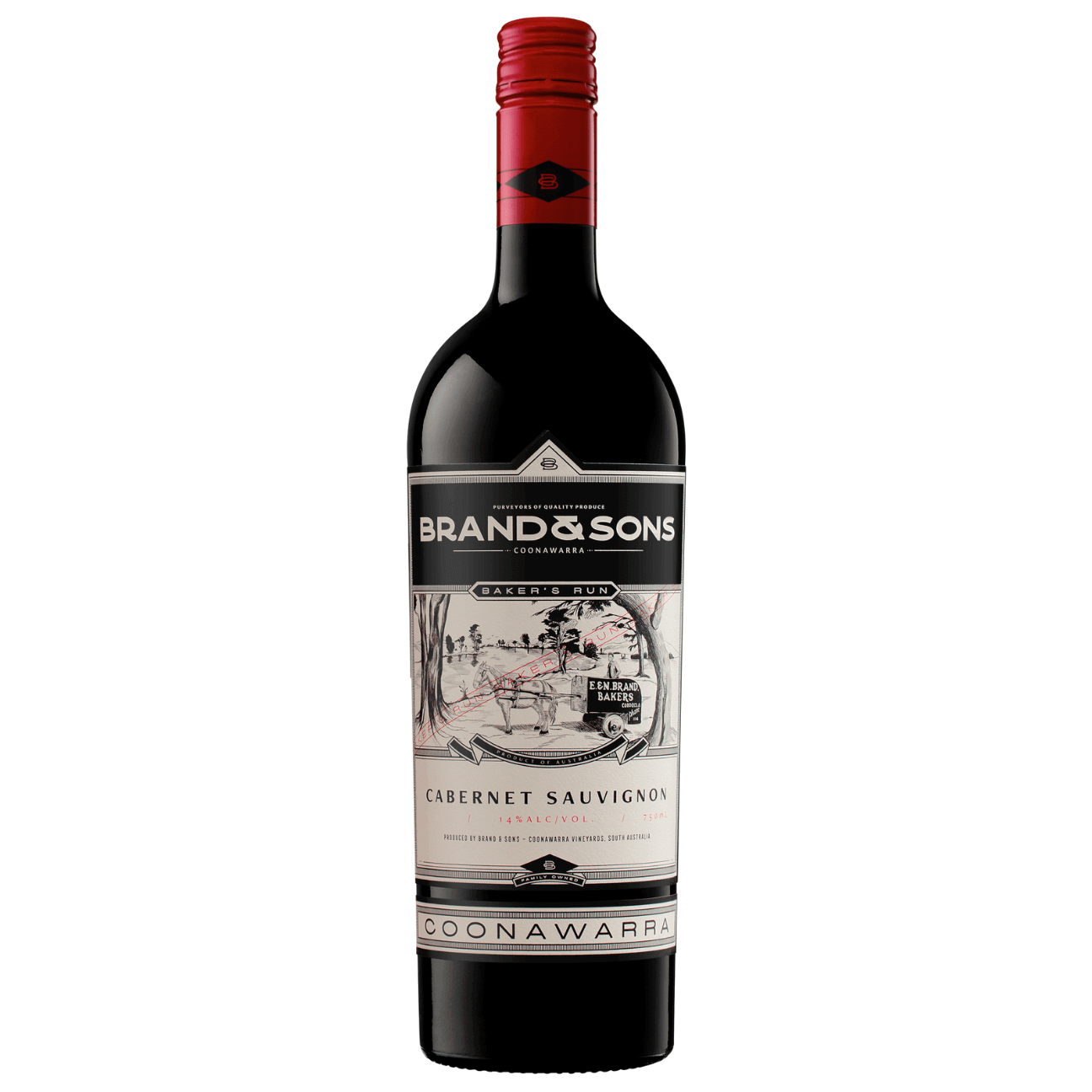 Brand & Sons Baker’s Run Cabernet Sauvignon 2021 (6 Bottles) Coonawarra, SA