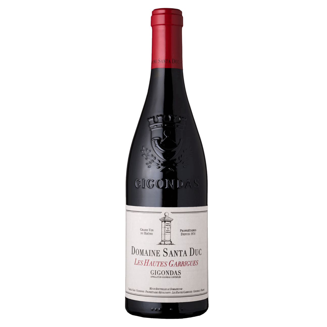 Domaine Santa Duc Gigondas Les Garrigues 2020 (6 Bottles) Rhone Valley, France