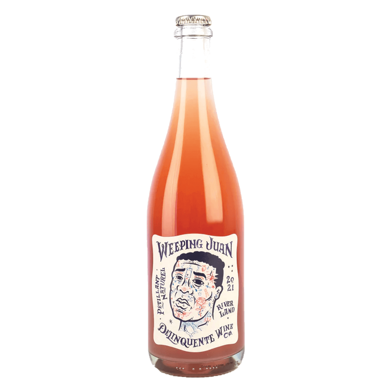 Delinquente Wine Co “Weeping Juan” Pink Pet Nat 2025 (6 Bottles) Riverland