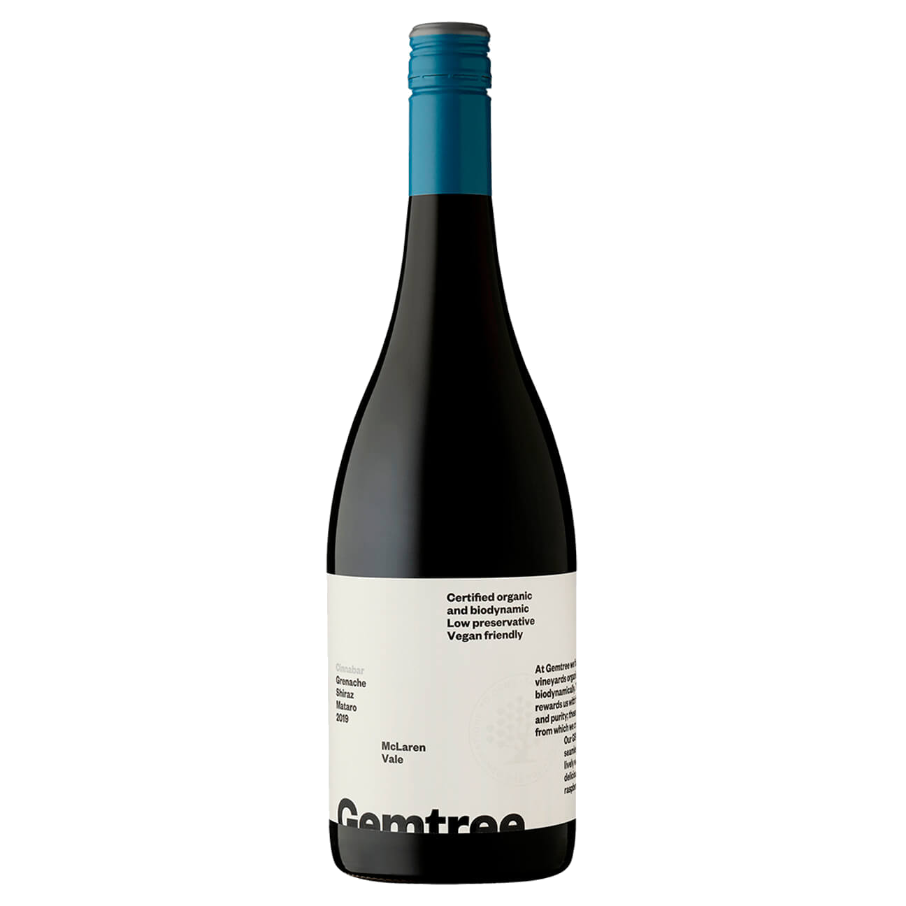 Gemtree Cinnabar Grenache Shiraz Mataro 2024 (6 Bottles) McLaren Vale, SA