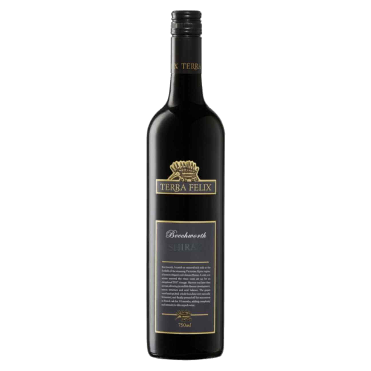 Terra Felix Shiraz Premium 2017 (6 Bottles) Beechworth, VIC