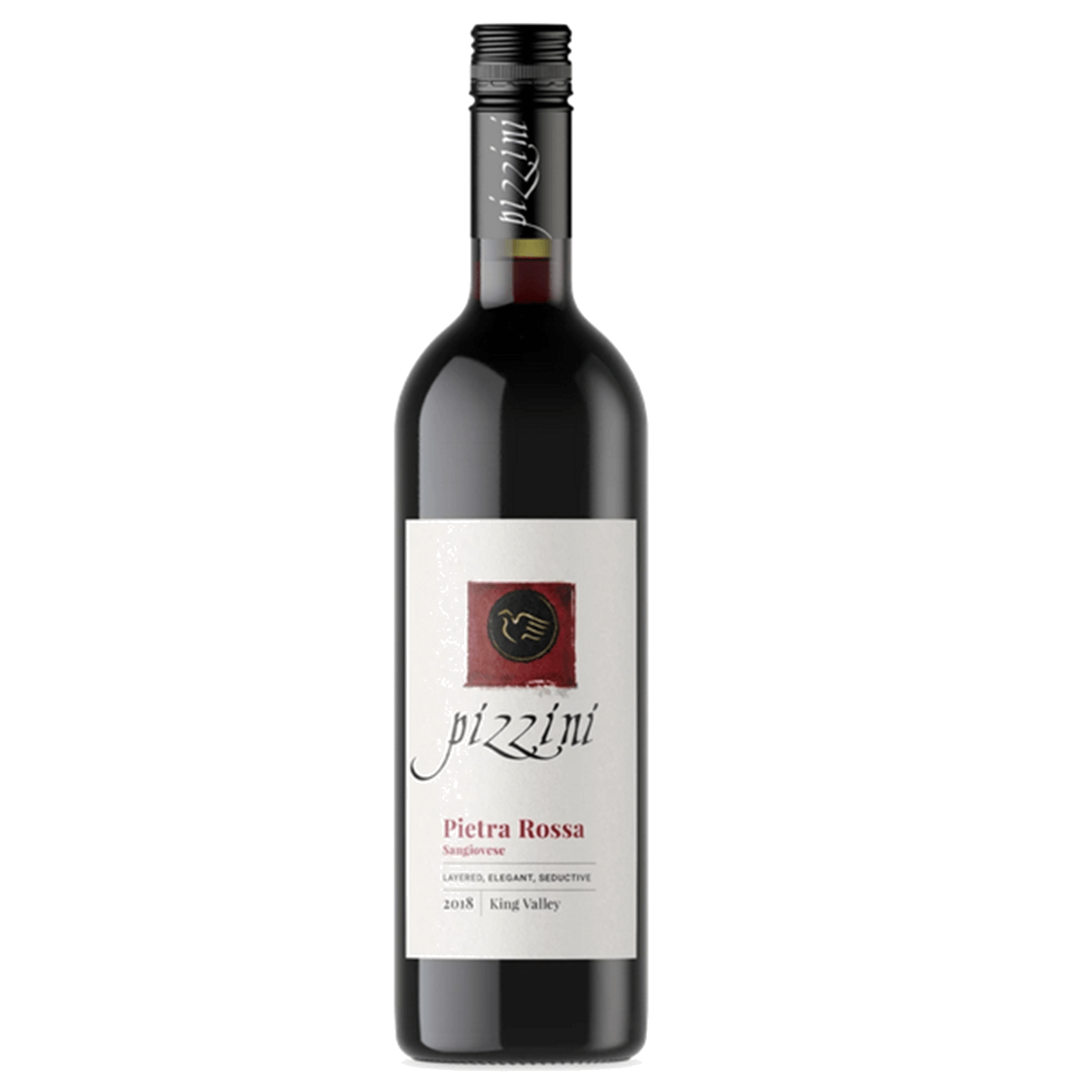 Pizzini Wines Pietra Rossa Sangiovese 2024 (12 Bottles) King Valley, VIC