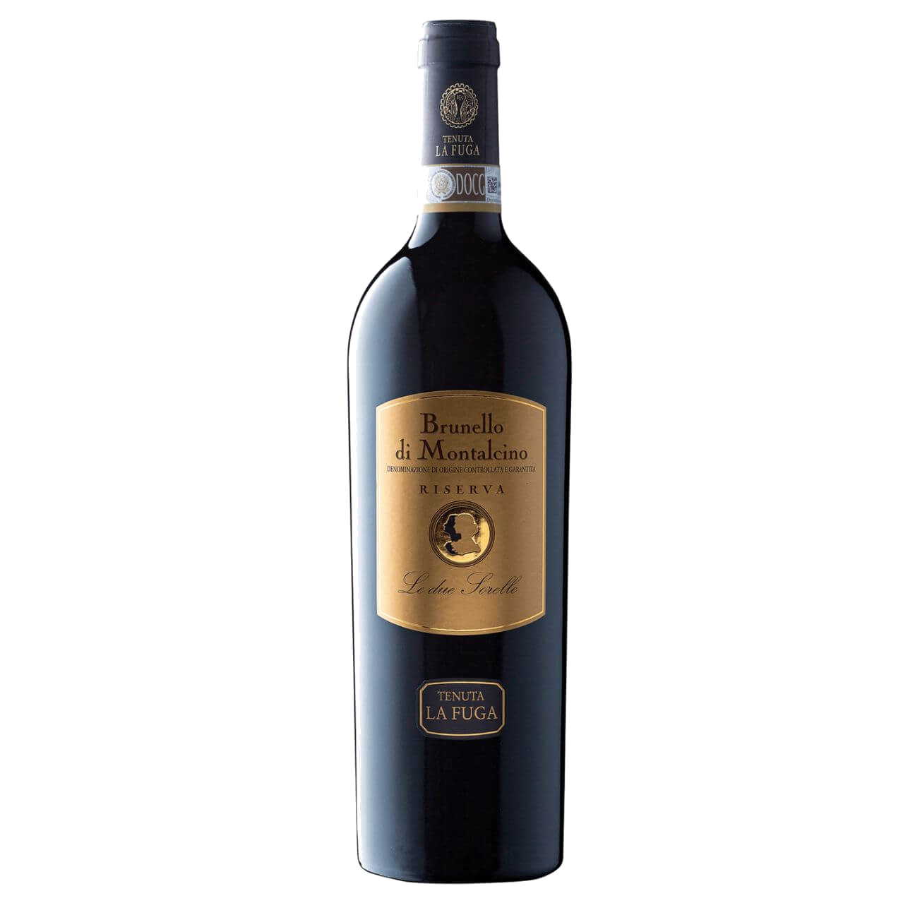 Ambrogio e Giovanni Folonari Brunello di Montalcino Riserva La Fuga DOCG 2019 (6 Bottles) Greve in Chianti, Tuscany, Italy