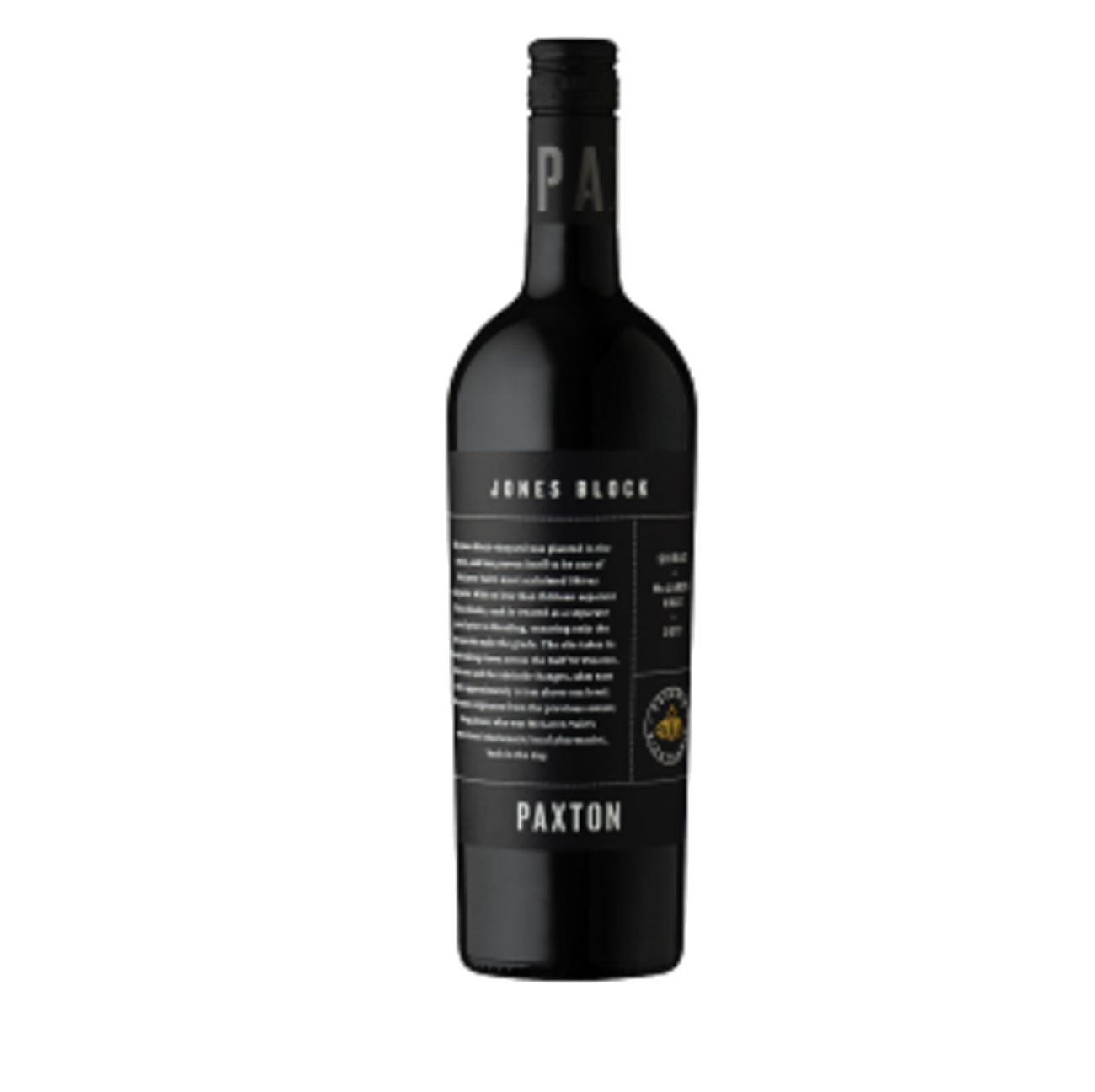 Paxton Wines 'Jones Block' Shiraz 2021 (6 Bottles) McLaren Vale, SA