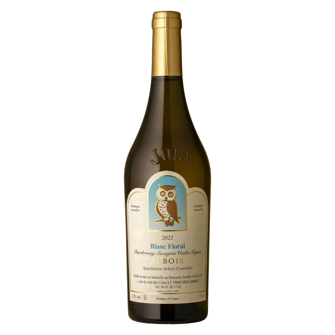 Amélie Guillot Cuvée Floral Vieilles Vignes Chardonnay Savagnin 2022 (6 Bottles) Jura, France