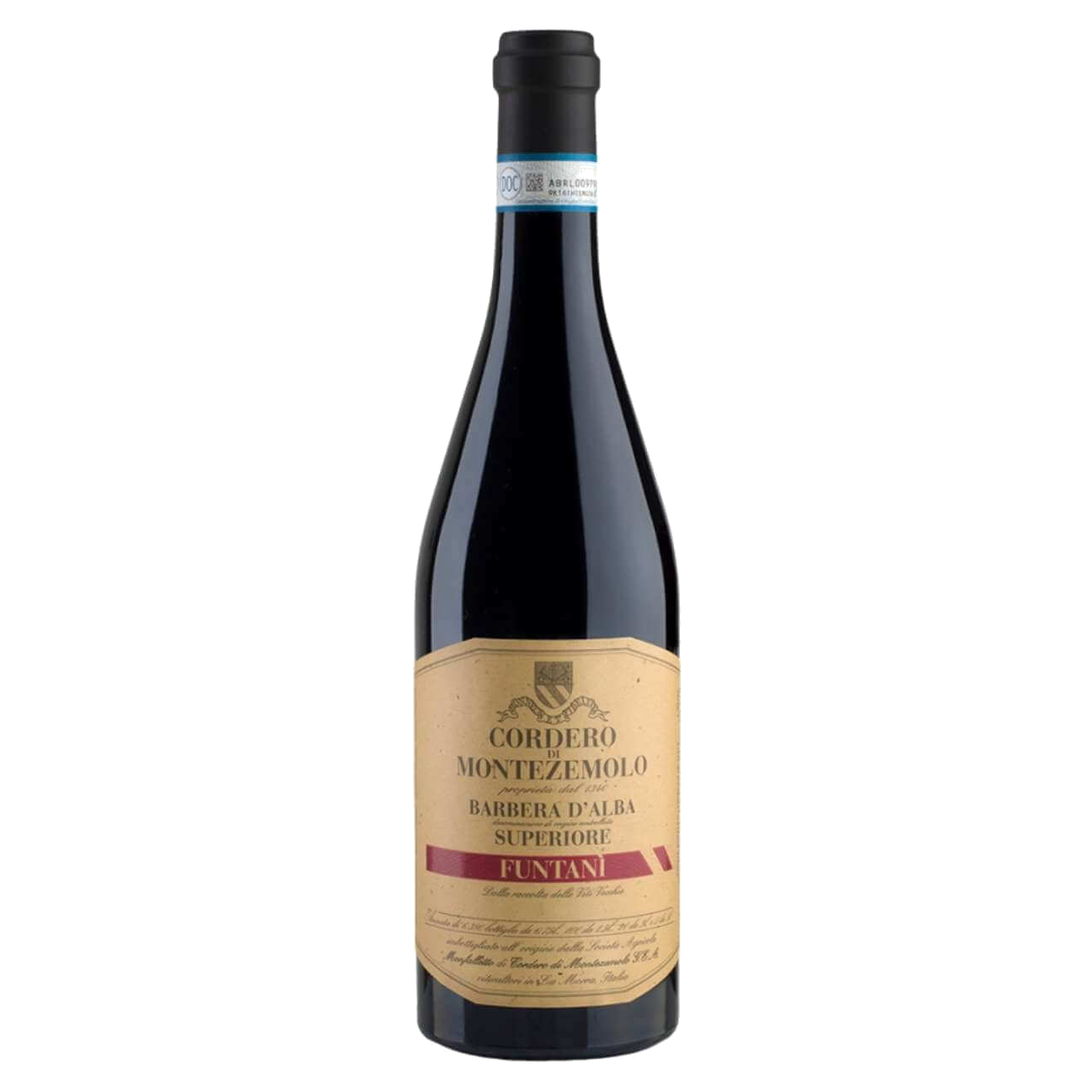 Cordero di Montezemolo Funtanì Barbera Superiore 2020 (6 Bottles) Piedmonte, Italy
