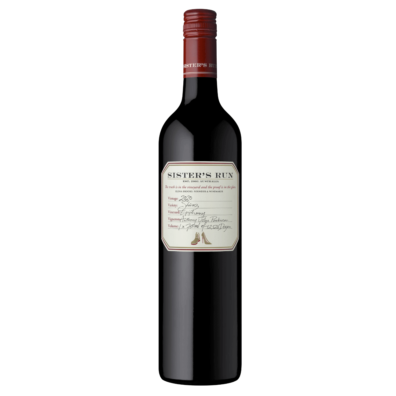 Sister’s Run Epiphany Shiraz 2022 (6 Bottles) McLaren Vale, SA