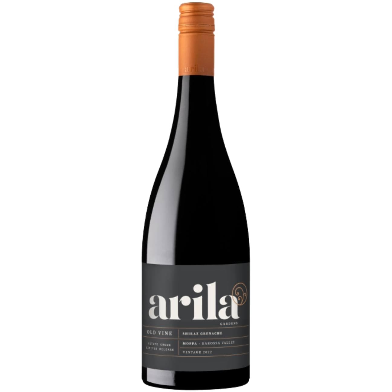 Arila Old Vines Shiraz Grenache 2022 (6 Bottles) Barossa Valley. SA