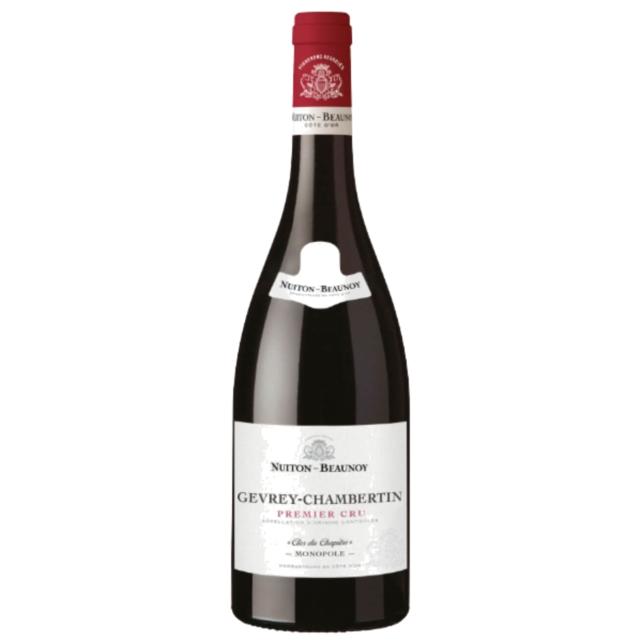 Nuiton Beaunoy Gevrey Chambertin 1er Cru Clos du Chapitre Monopole 2021 (6 Bottles) Burgundy, France