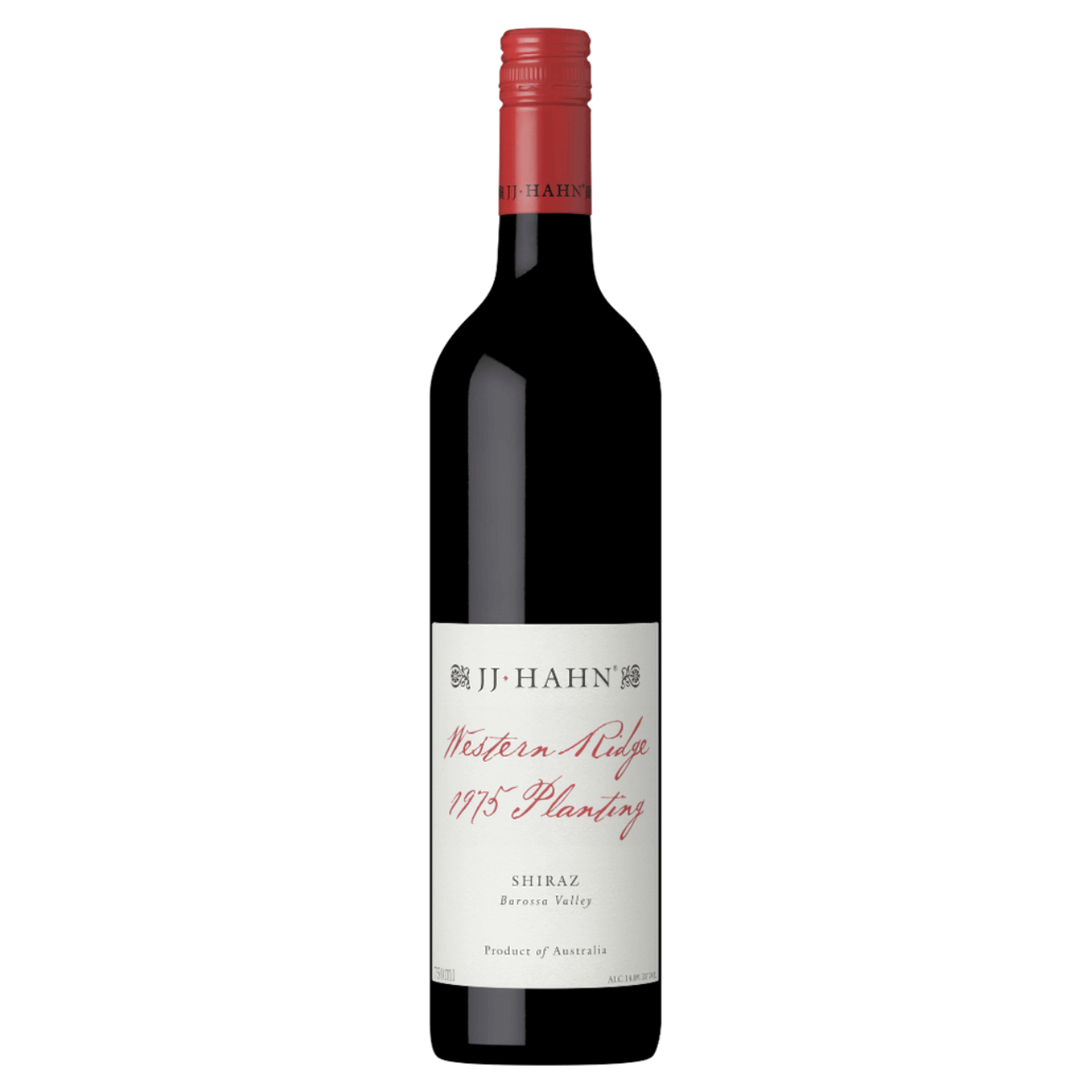 JJ Hahn Western Ridge 1975 Planting Shiraz 2021 (12 Bottles) Barossa Valley, SA