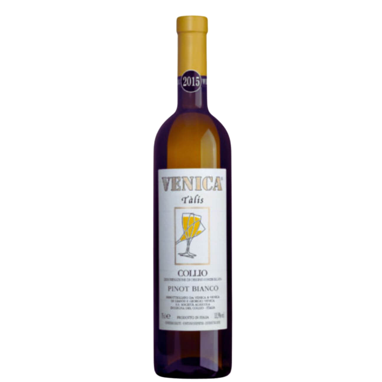 Venica & Venica Tàlis Collio Pinot Bianco 2021 (6 Bottles) Friuli Venezia Giulia, Italy