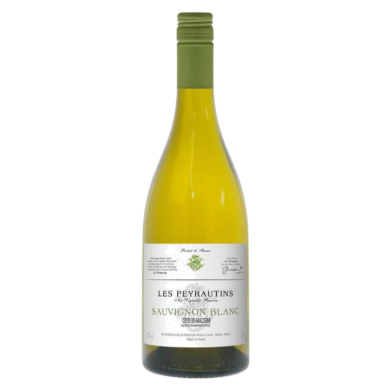 Les Peyrautins Sauvignon Blanc 2023 (12 Bottles) Languedoc-Roussillon, France