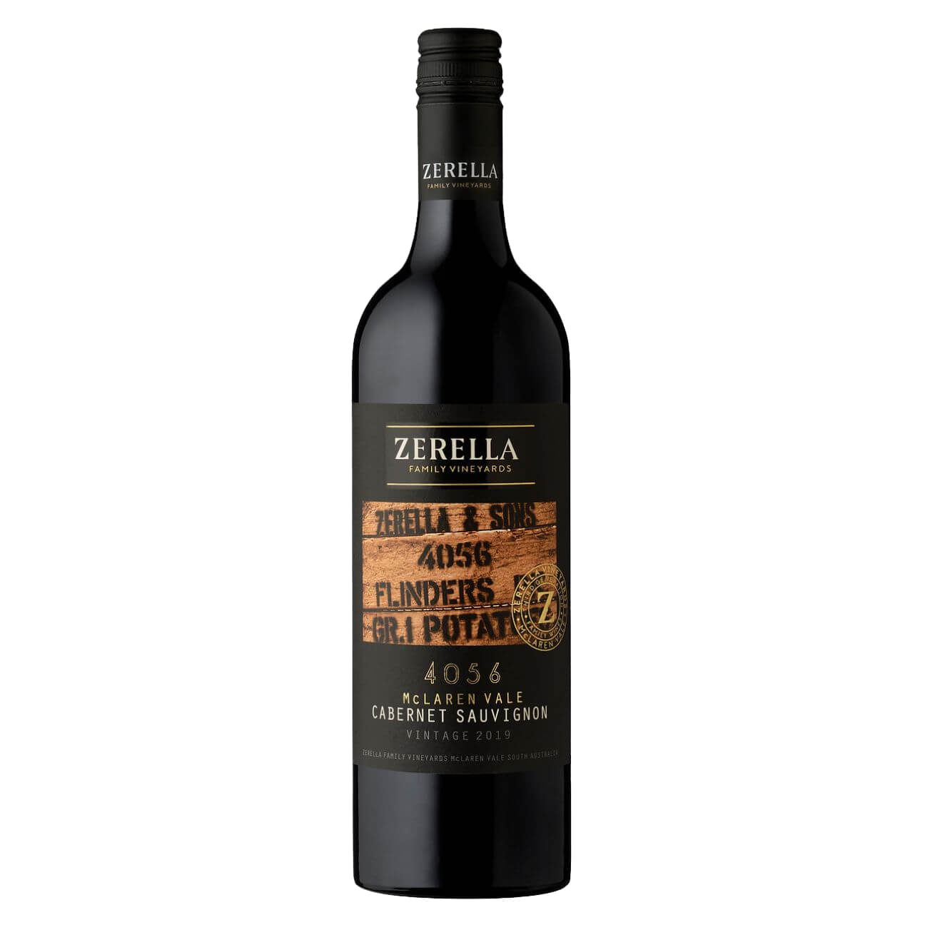 Zerella '4056' Cabernet 2023 (6 Bottles) McLaren Vale, SA