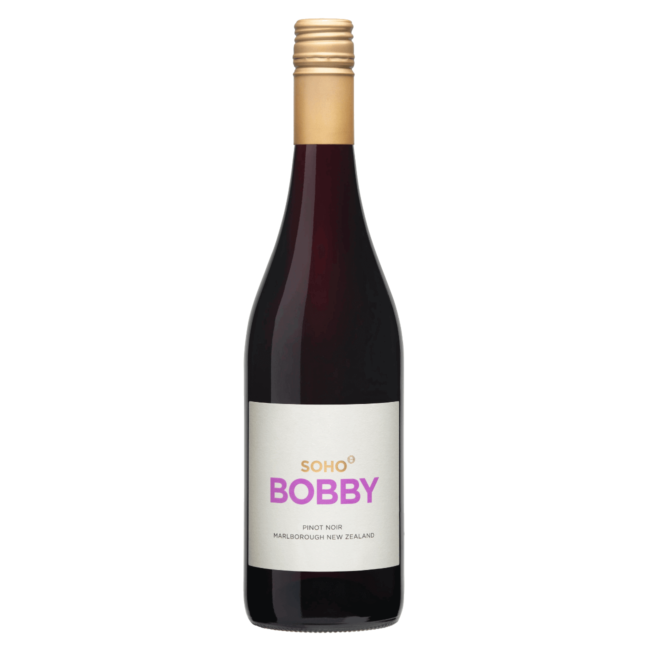 Soho Bobby Pinot Noir 2023 (12 Bottles) Marlborough, New Zealan