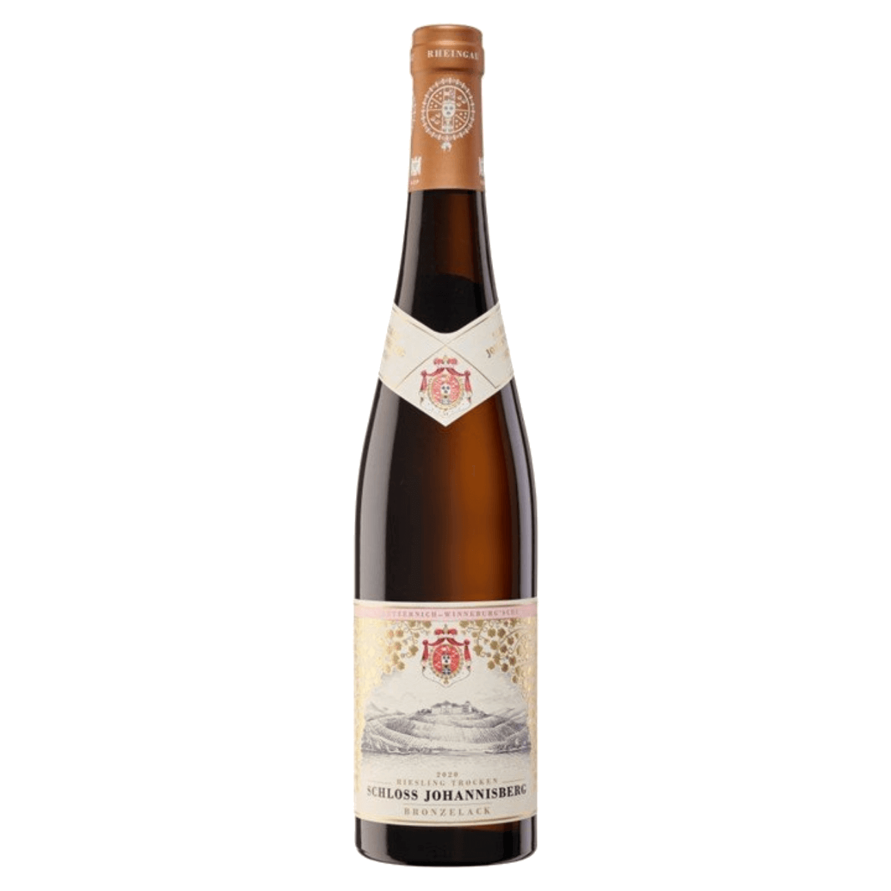 Schloss Johannisberg Bronzelack Riesling 2022 (6 Bottles) Rheingau, Germany