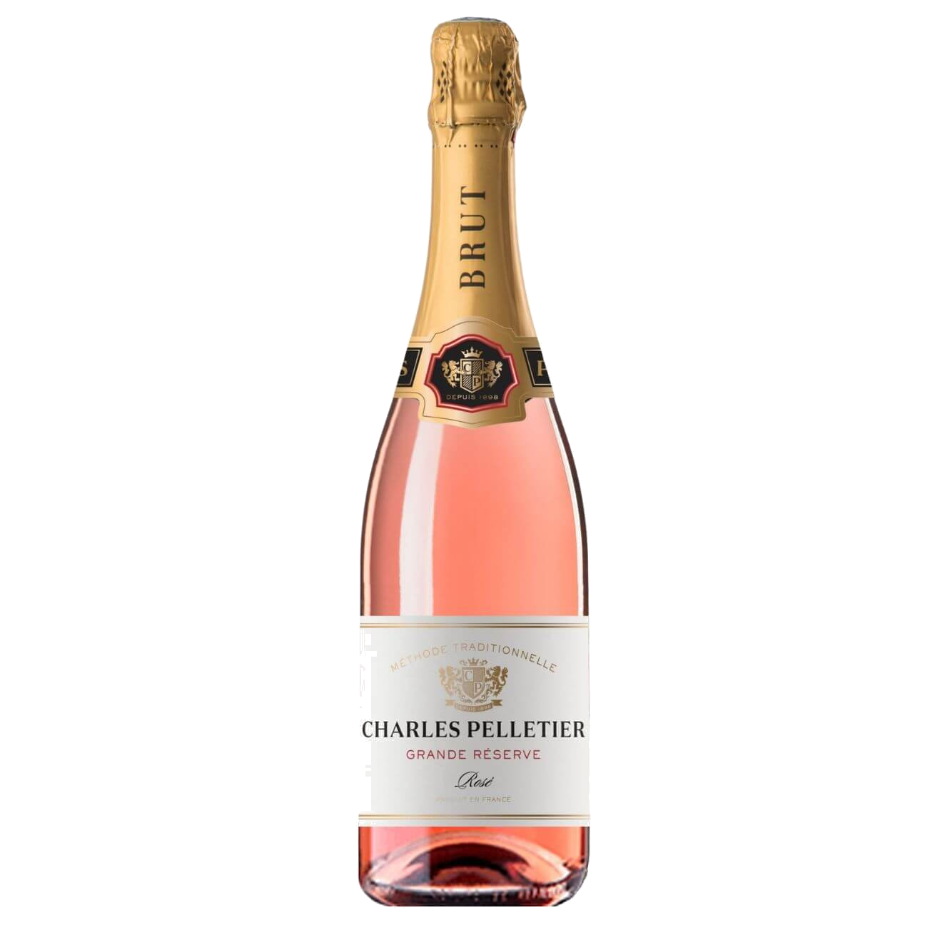 Charles Pelletier Grande Reserve Rosé Brut NV (6 Bottles) Burgundy, France