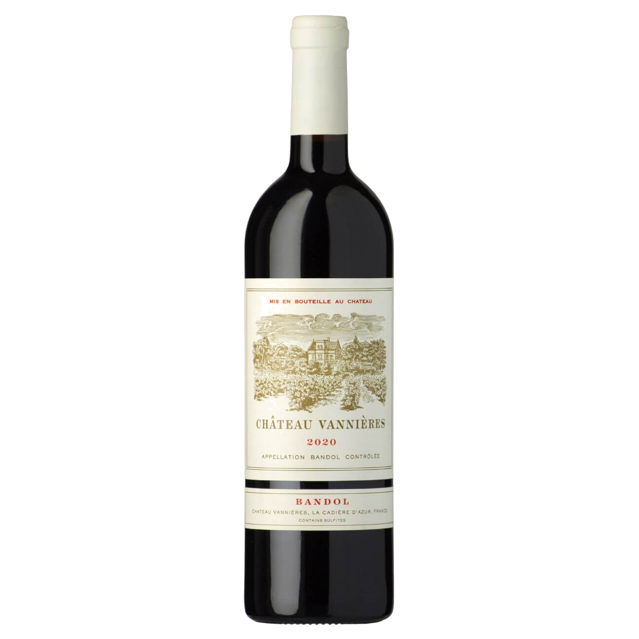 Château Vannières Bandol Rouge 2020 (12 Bottles) Provence, France