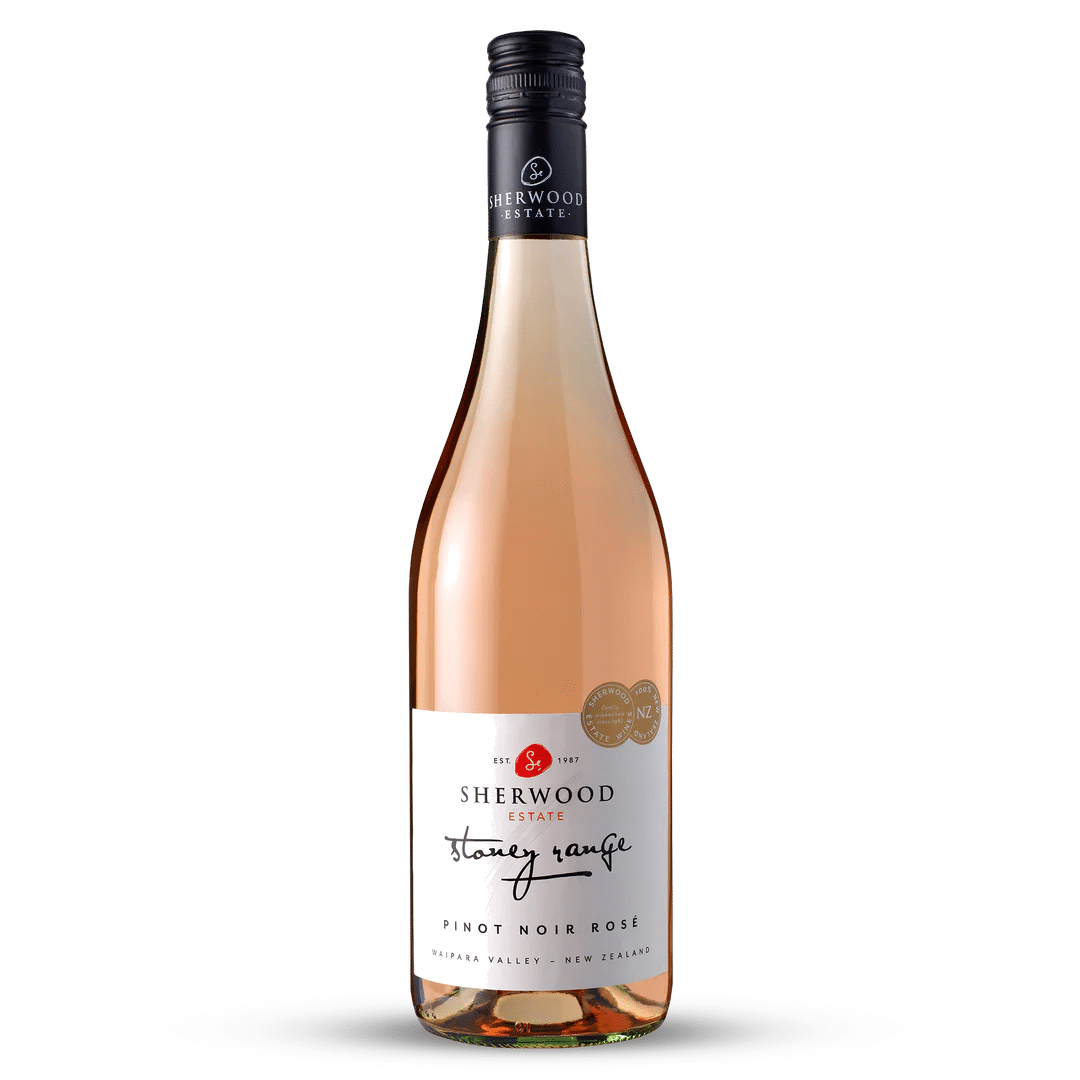 Sherwood Estate Wines "Stoney Range" Pinot Noir Rosé 2023 (12 Bottles) Waipara, New Zealand
