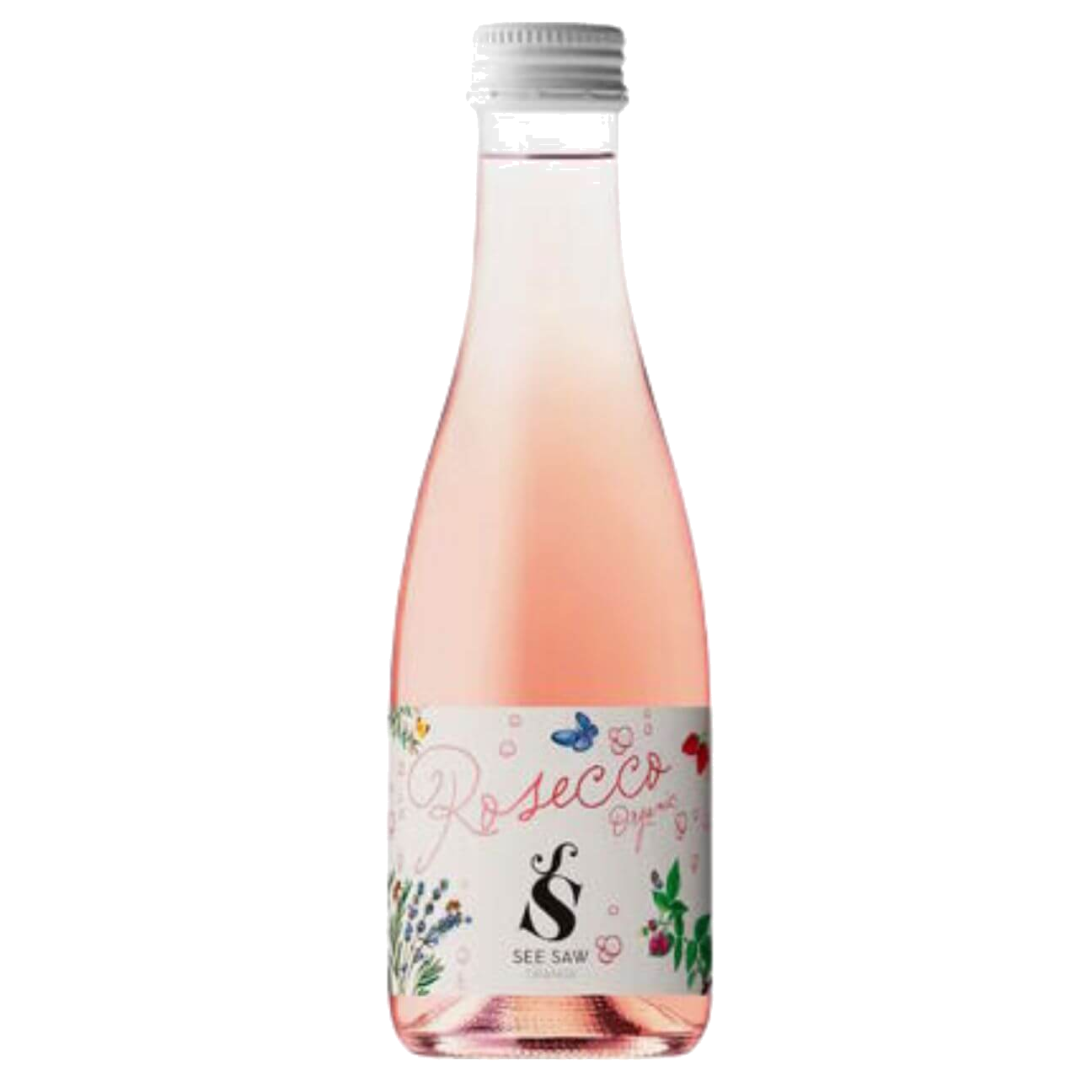See Saw Organic Rosecco Piccolo 200ml 2024 (24 Bottles) Orange, NSW