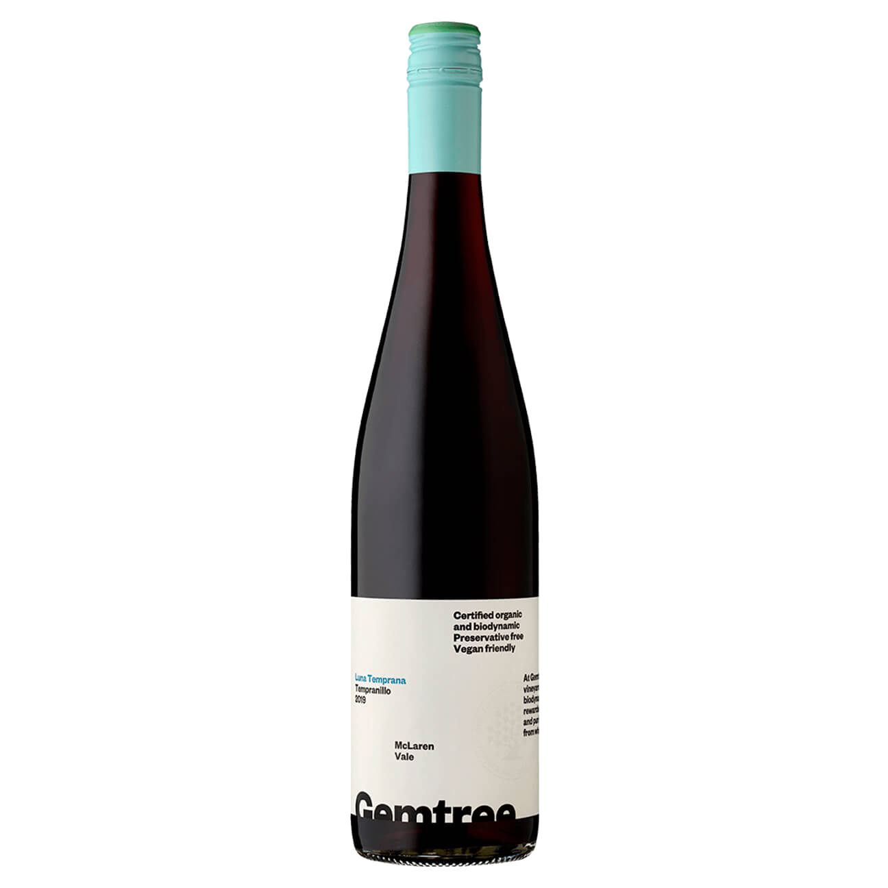 Gemtree Luna Temprana Tempranillo 2024 (6 Bottles) McLaren Vale, SA