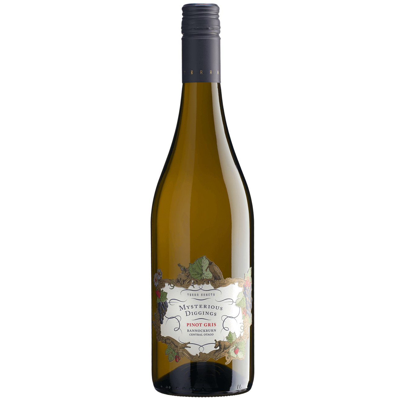 Terra Sancta Mysterious Diggings Pinot Gris 2024 (12 Bottles) Bannockburn, New Zealand