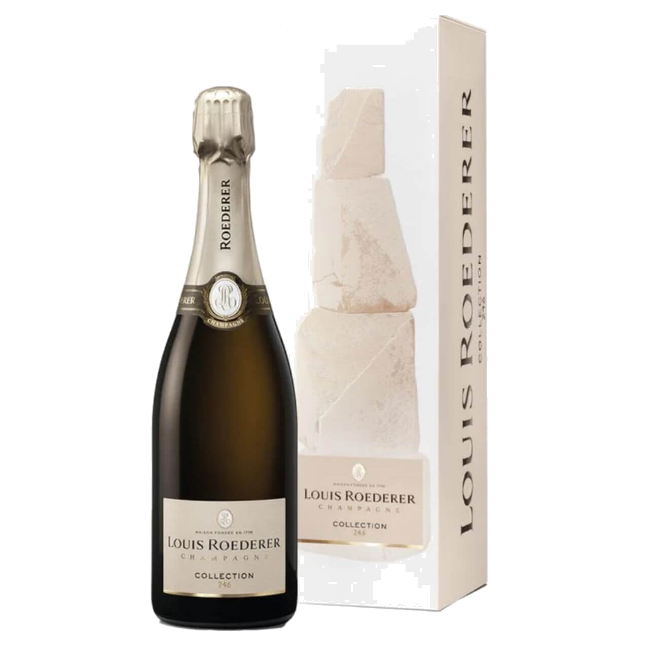 Roederer Collection 246 Graphic Gift Box NV (6 Bottles) Champagne, France