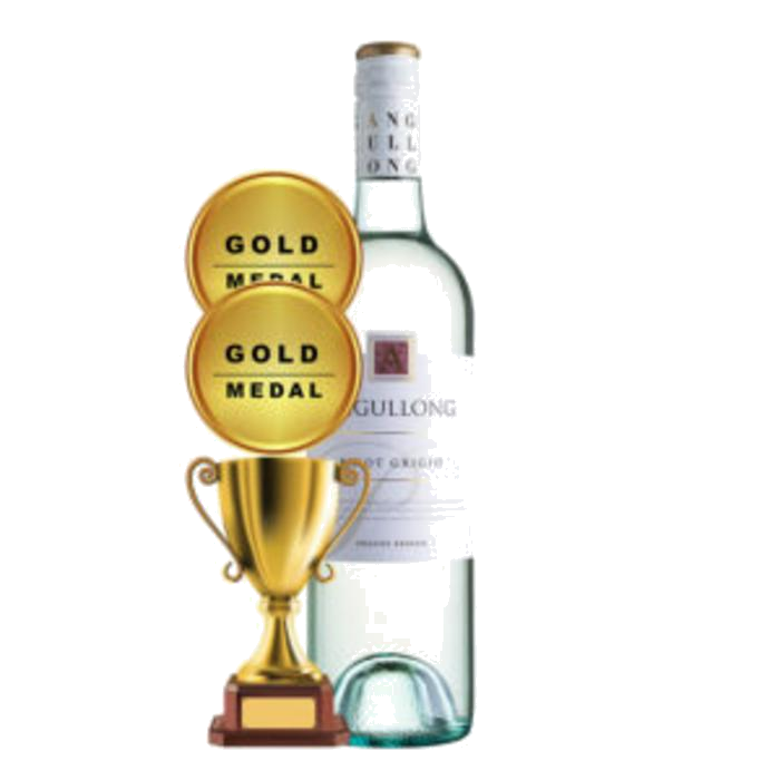 Angullong A Range Pinot Grigio (12 Bottles) Central Ranges, Orange