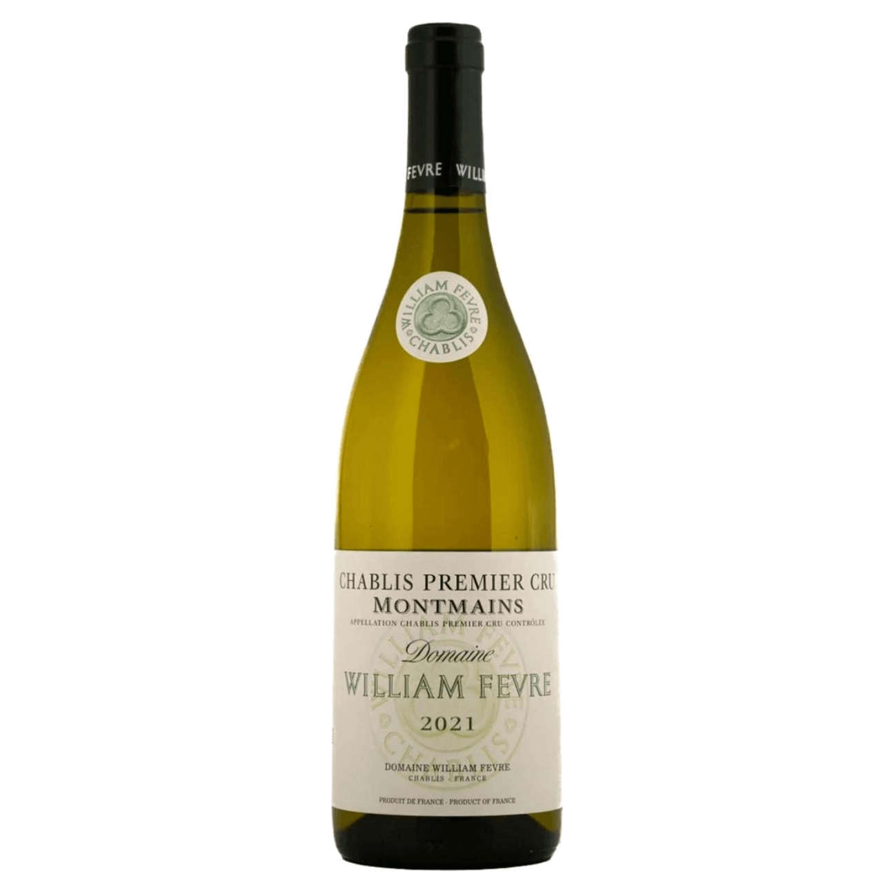 Domaine William Fevre Montmains Premier Cru 2022/2023 (6 Bottles) Chablis, France