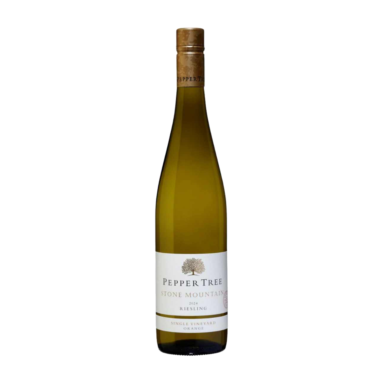Pepper Tree Wines Single Vineyard Stone Mountain Riesling 2024 (12 Bottles) Orange, NSW