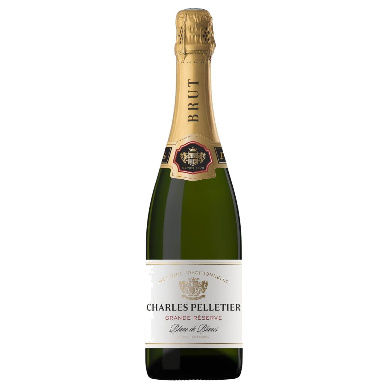 Charles Pelletier Blanc de Blancs NV (6 Bottles) Burgundy, France