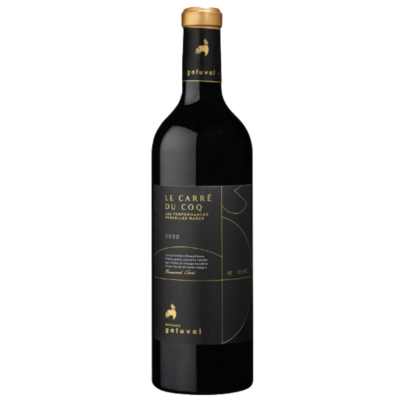 Domaine Galuval 'Le Carre du Coq' Syrah 2020 (6 Bottles) Rhone Valley, France