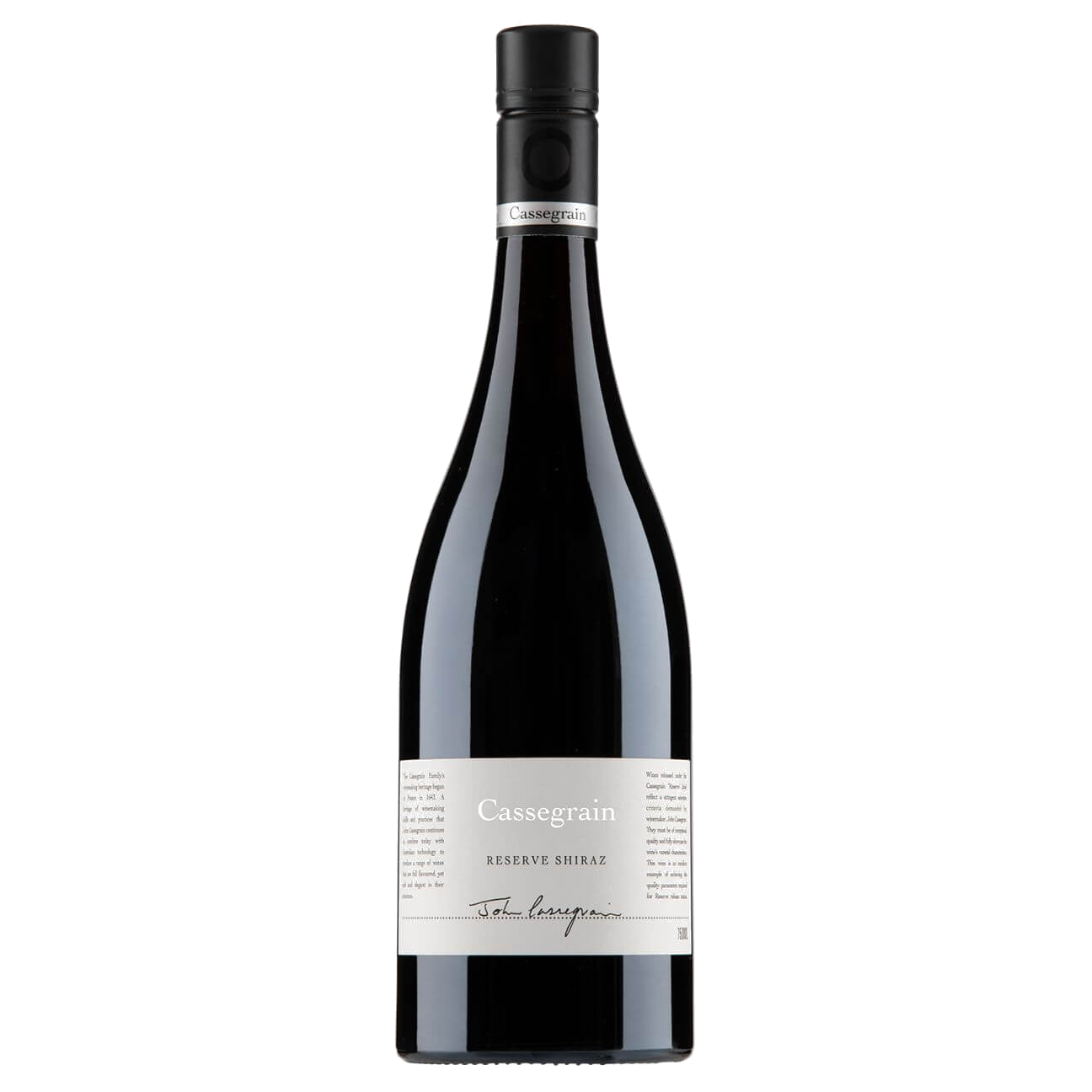 Cassegrain Reserve Shiraz 2021 (6 Bottles) Central Ranges, NSW