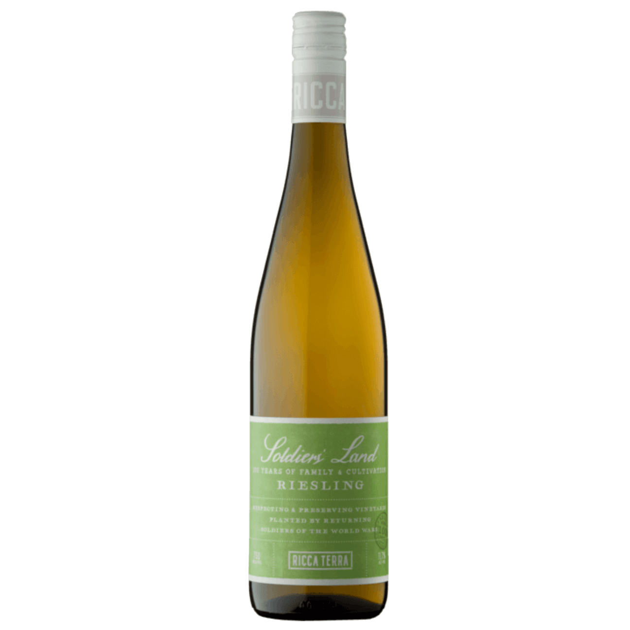 Ricca Terra Soldiers’ Land Riesling 2026 (12 Bottles) Riverland, SA