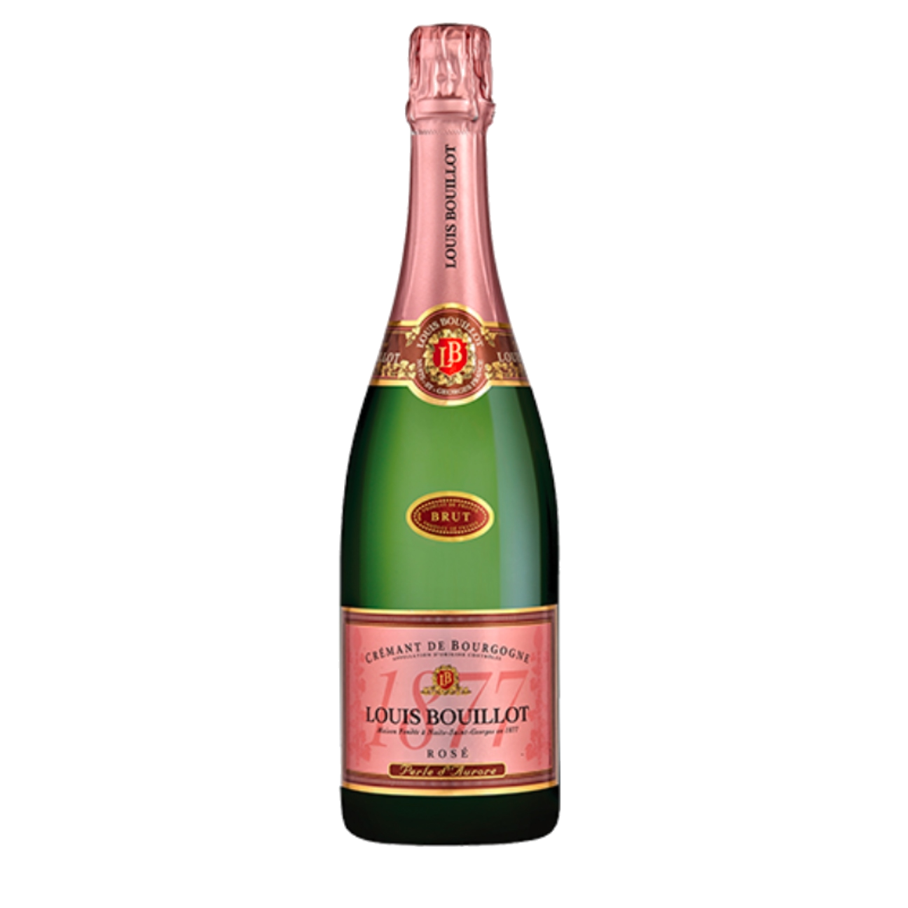 Louis Bouillot Perle d'Aurore Rosé de Presse NV (6 Bottles) Burgundy, France