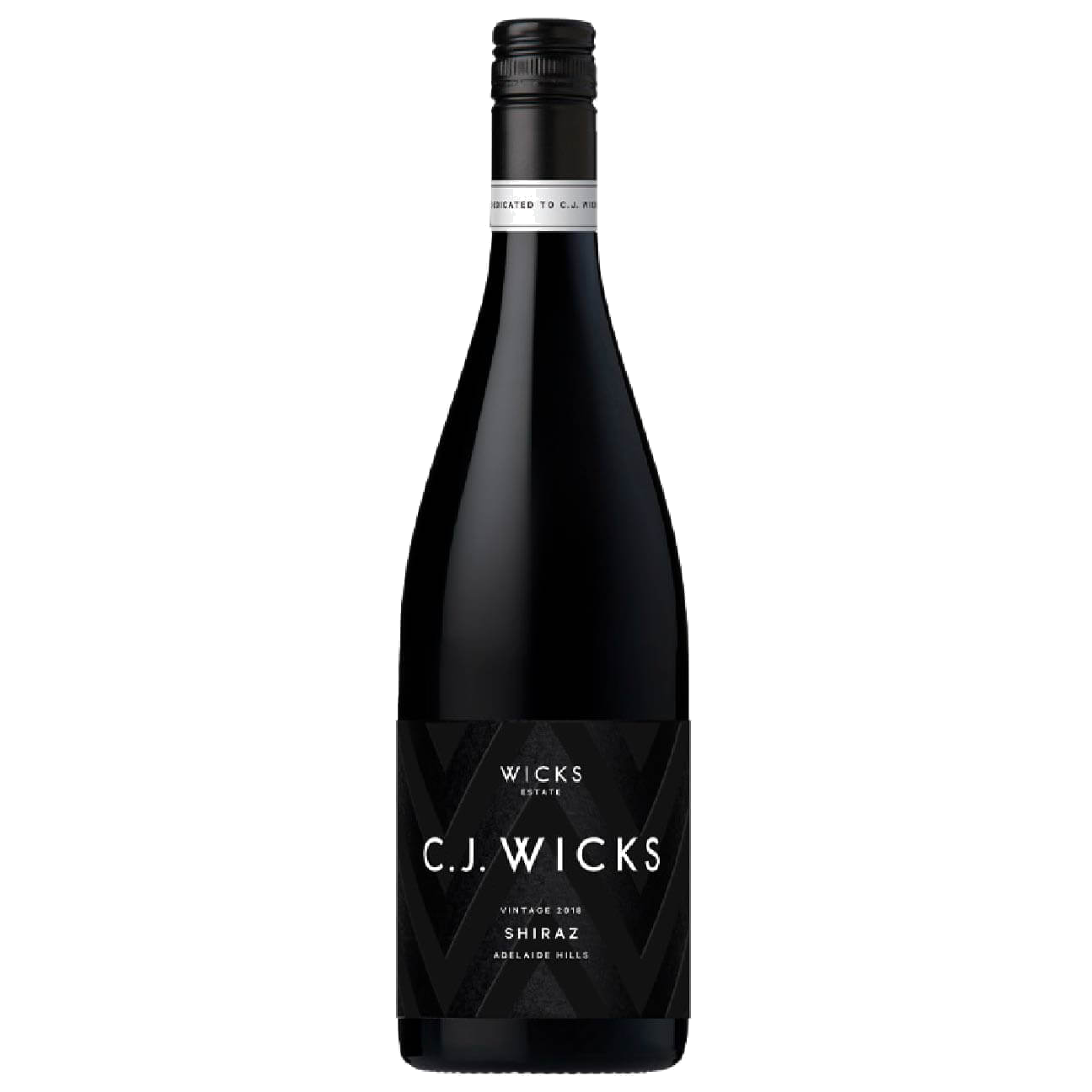 Wicks Estate CJ Wicks Shiraz 2021 (6 Bottles) Adelaide Hills, SA