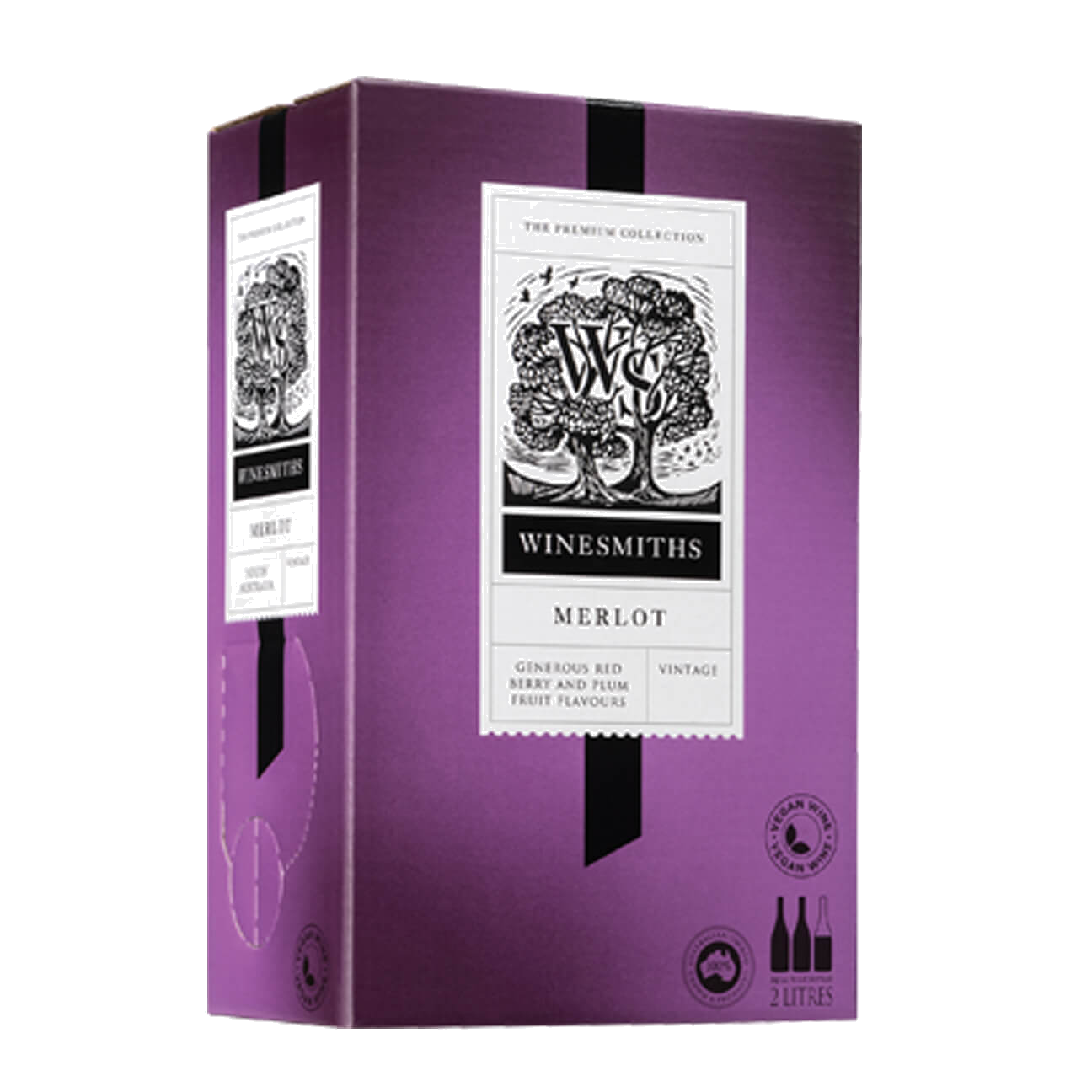 Winesmiths Premium Merlot 2L (6 Pack) South Australia