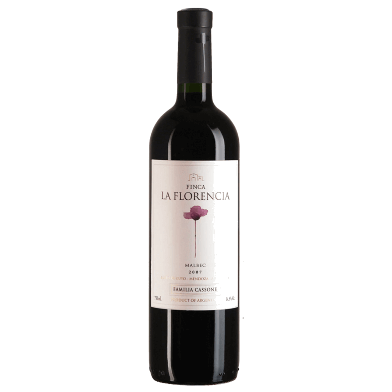 Bodega Familia Cassone Finca La Florencia Malbec 2025 (12 Bottles) Mendoza, Argentina