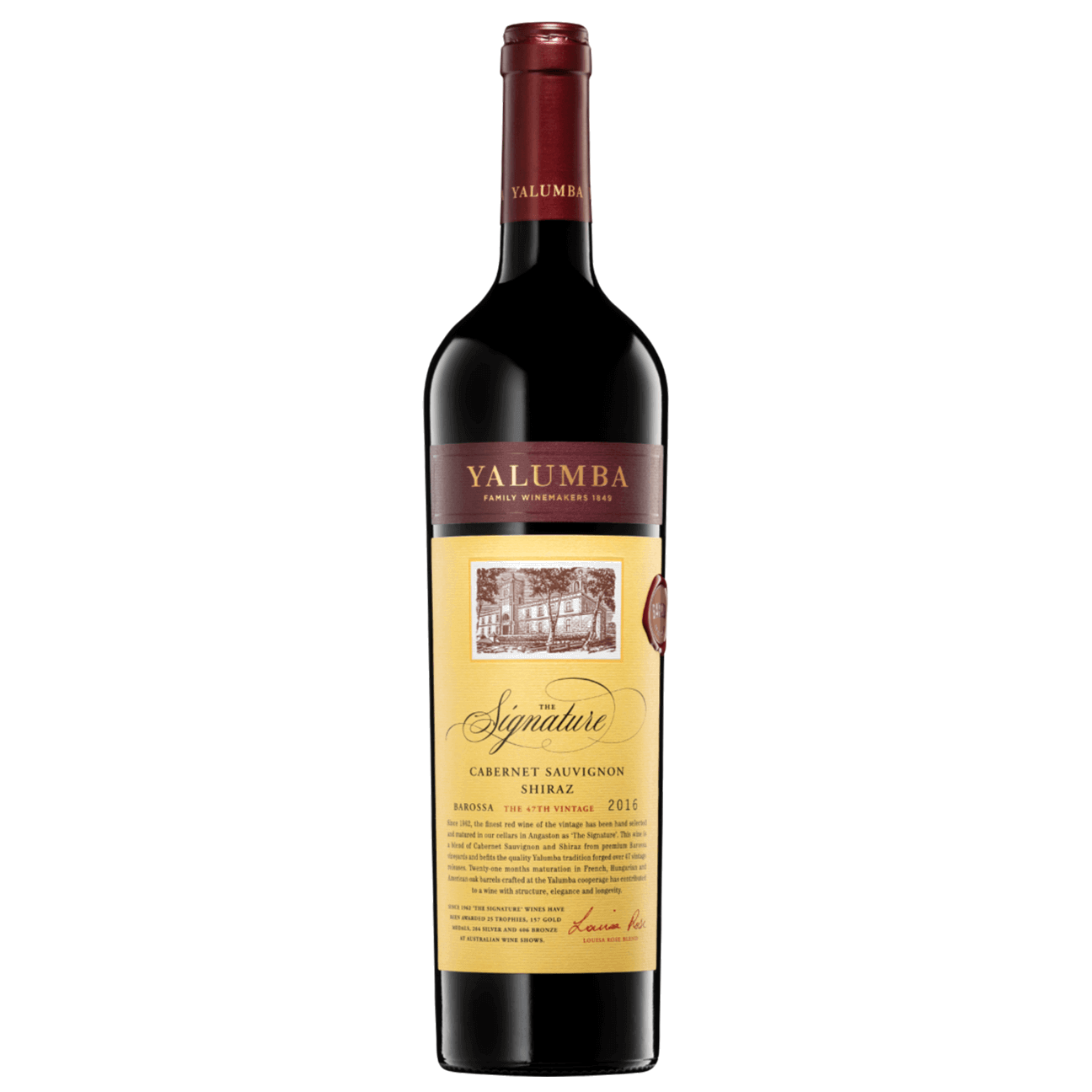 Yalumba The Signature Cabernet Sauvignon & Shiraz 2021 1500ml (3 Bottles) Barossa Valley, SA