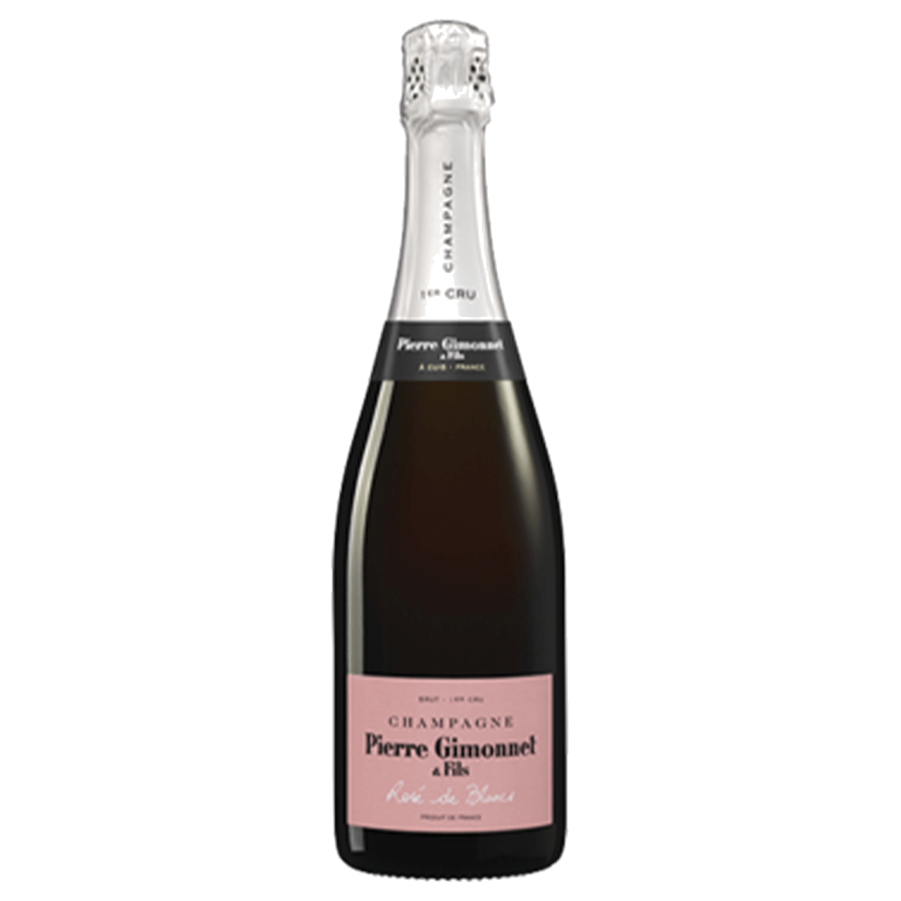 Pierre Gimonnet & Fils Cuvee Rose de Blancs 1er Cru Brut (6 Bottles) Champagne, France