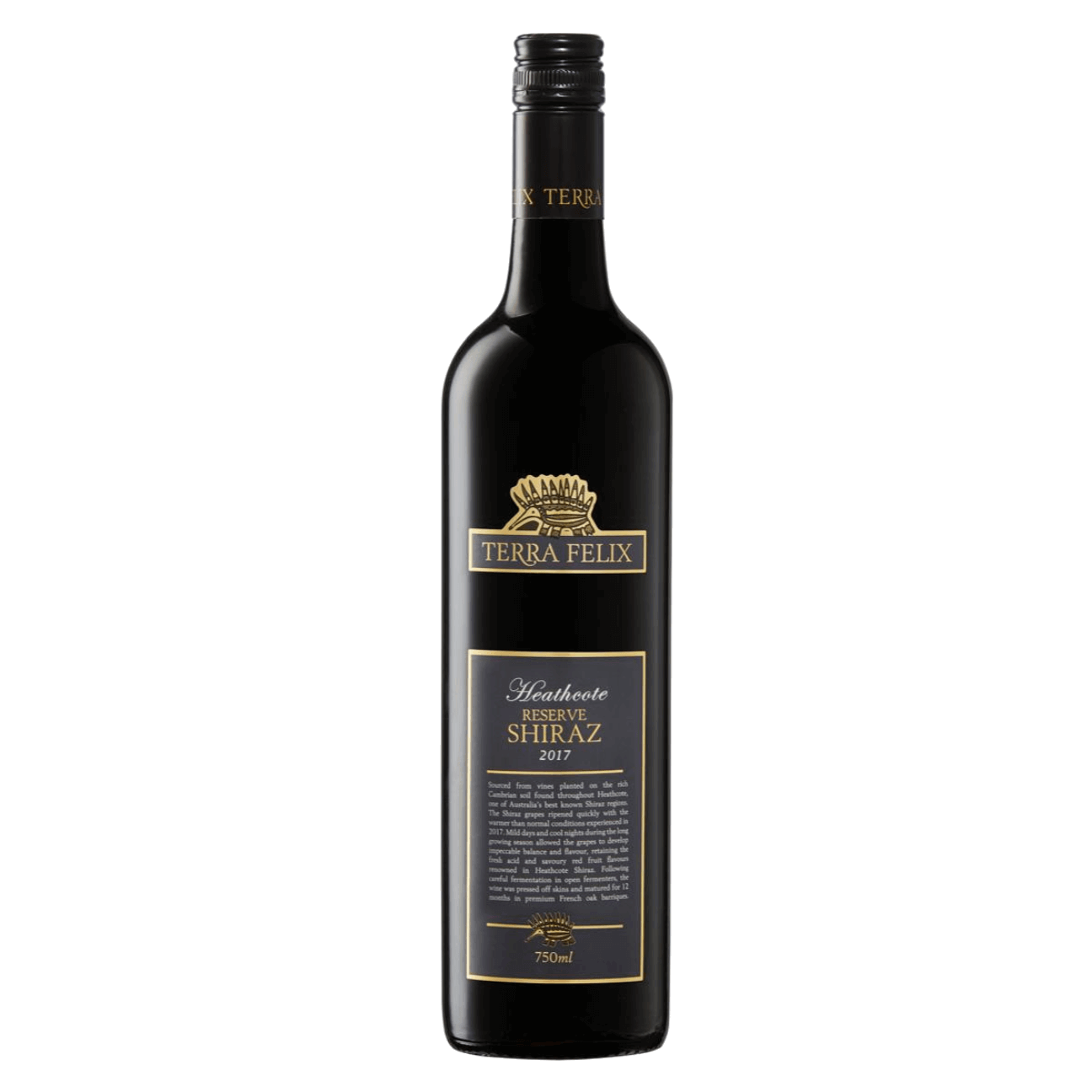 Terra Felix Shiraz Premium 2017 (6 Bottles) Heathcote, VIC