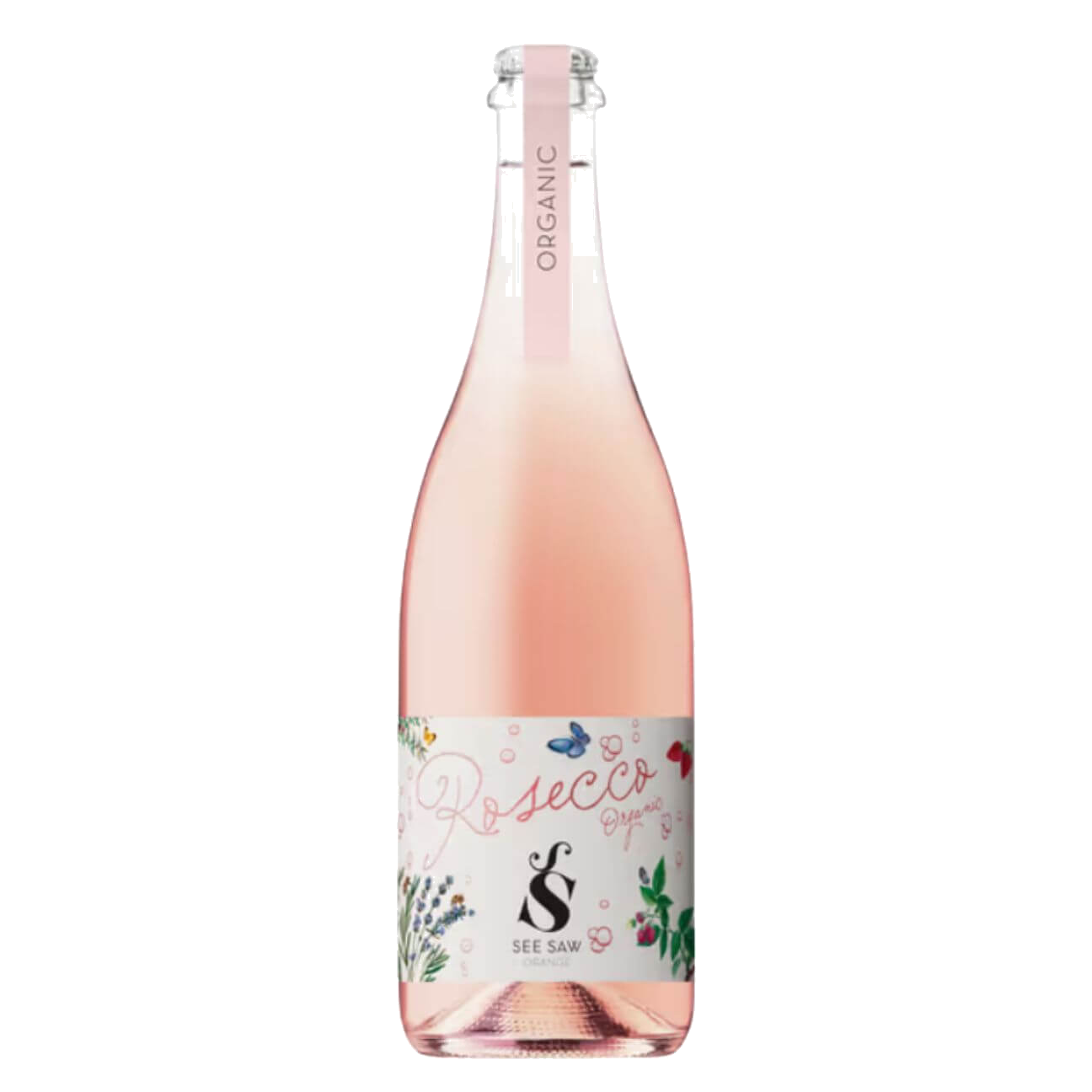 See Saw Organic Rosecco 2025 (12 Bottles) Orange, NSW